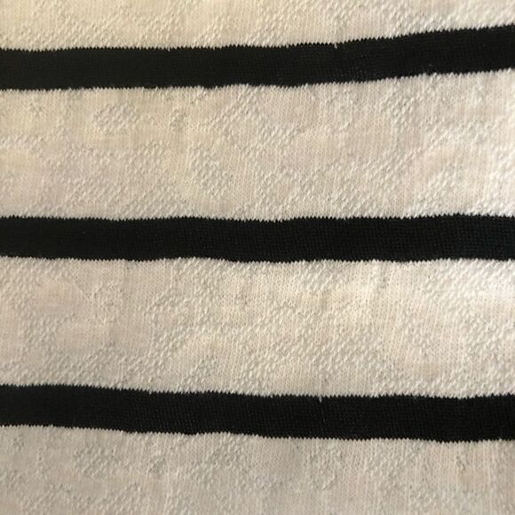 ModCloth Fervour Black and White Striped Fit and Flare Dress - Picture 6 of 13